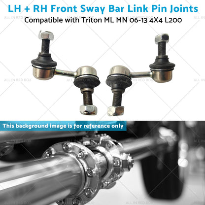 Front Sway Bar Link Pin Joints for Triton ML MN 06-13 4X4 L200 (2006-2013)