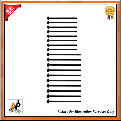 Full Engine Gasket Set Replacement with Head Bolts for Ford Transit Ranger 2.2 TDCI (2006–2016)