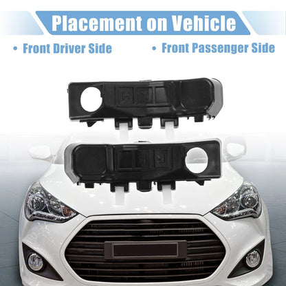 Front Bumper Bracket for Hyundai Veloster (2012-2017) - 1 Pair