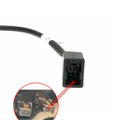 4 PIN USB Plug CD Radio Player Cable Connector Adapter for Mitsubishi Pajero