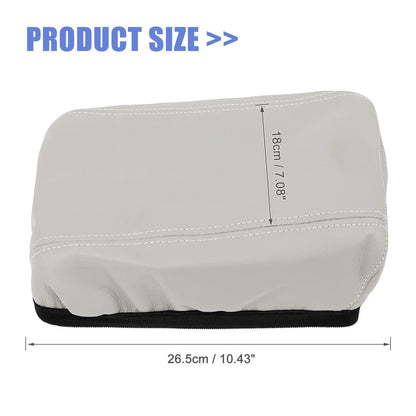 Car Center Console Lid Armrest Cover for Honda CR-V 2017-2021 Gray