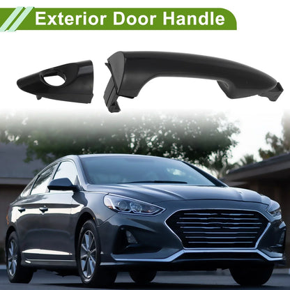 Exterior Door Handle for Hyundai Accent 2012-2017 Black Front Left