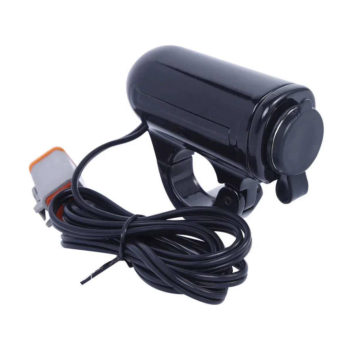 Handlebar Mount Auxiliary Power Port for Harley Softail Deluxe (2011-Current)