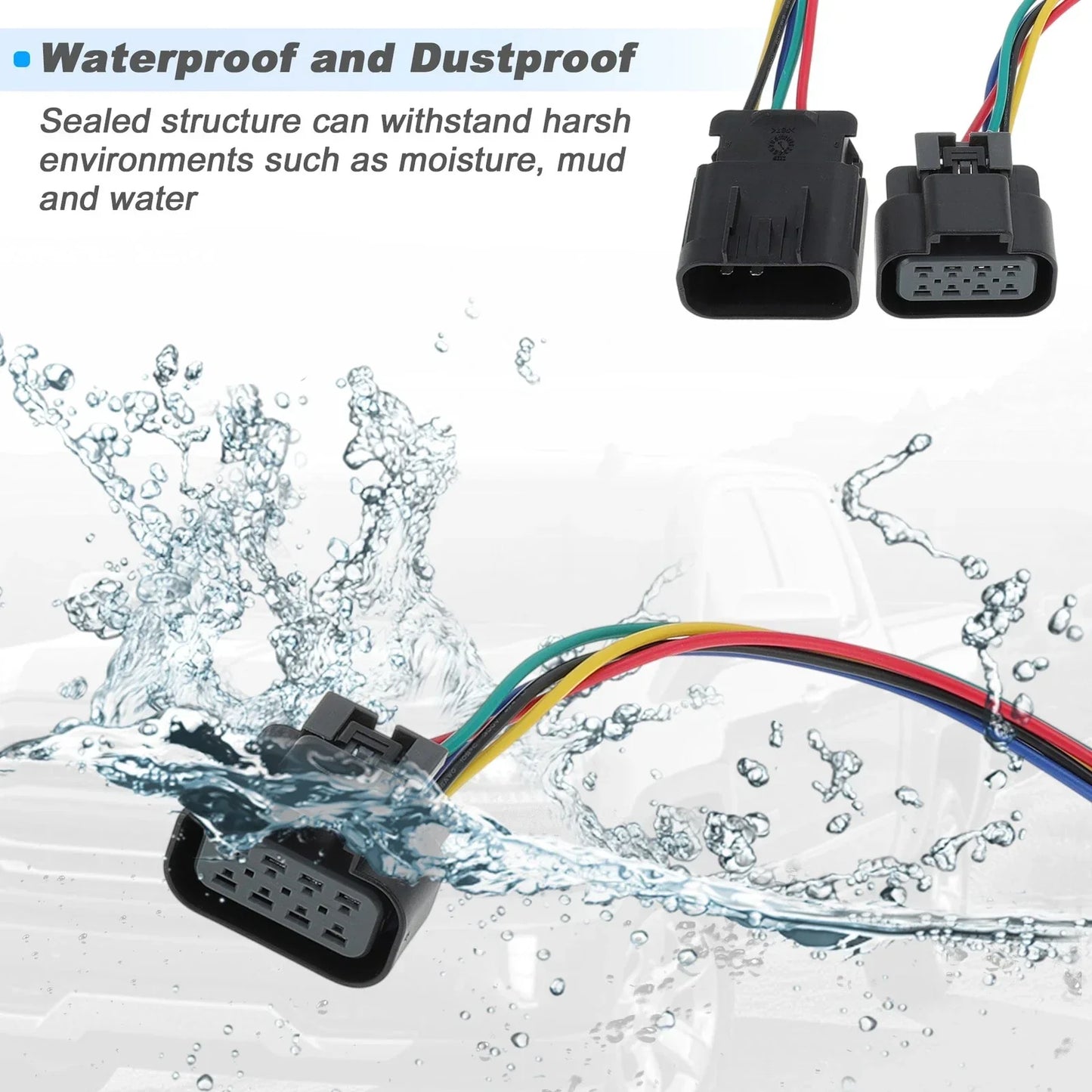 Headlight Connector Harness Plug Wire for Chevy Silverado
