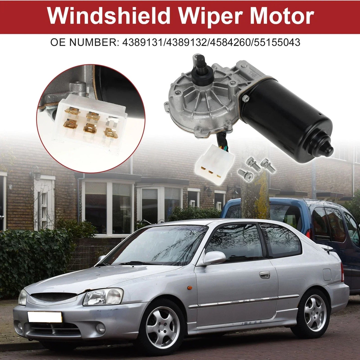Windshield Wiper Motor for Chrysler Dynasty (1989-1993)