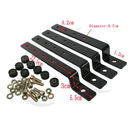 Adjustable Universal Hard Saddle Bag Mounting Bracket for Harley Davidson