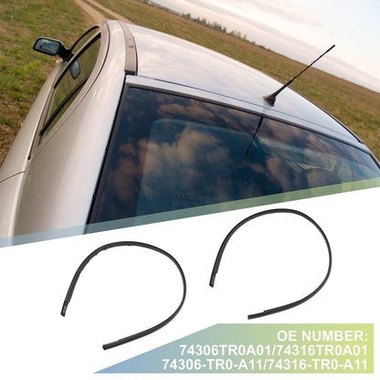 2 x Window Glass Seals for Honda Civic EX EX-L HF (2016-2021)