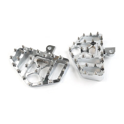 Wide MX Style Foot Pegs for Harley Touring Sportster Softail Dyna