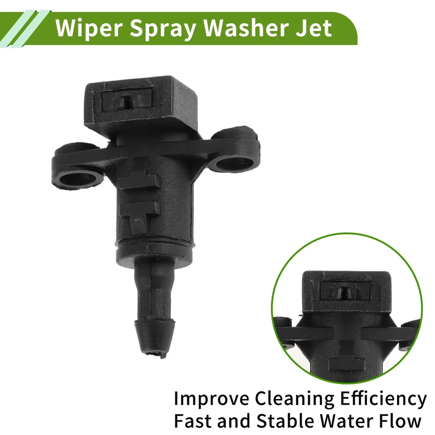 Windshield Washer Nozzle & Hose Connector for Hyundai
