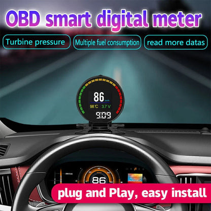 HUD P15 OBD2 Head Up Display Speedometer for Car (No Year Specified)