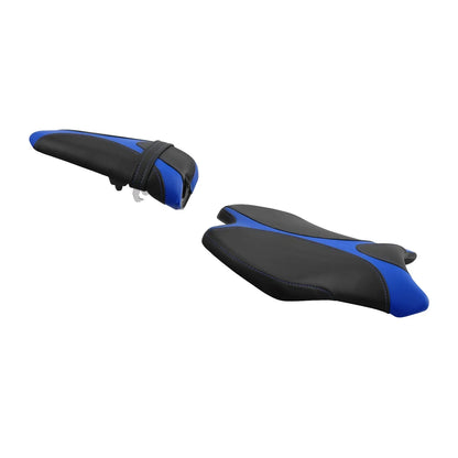 Rider & Passenger Seats for Yamaha YZF R6 (2017-2022) Black Blue