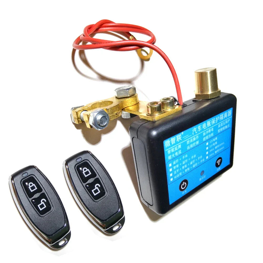24V 350A Car Battery Disconnect Switch Wireless Remote Control