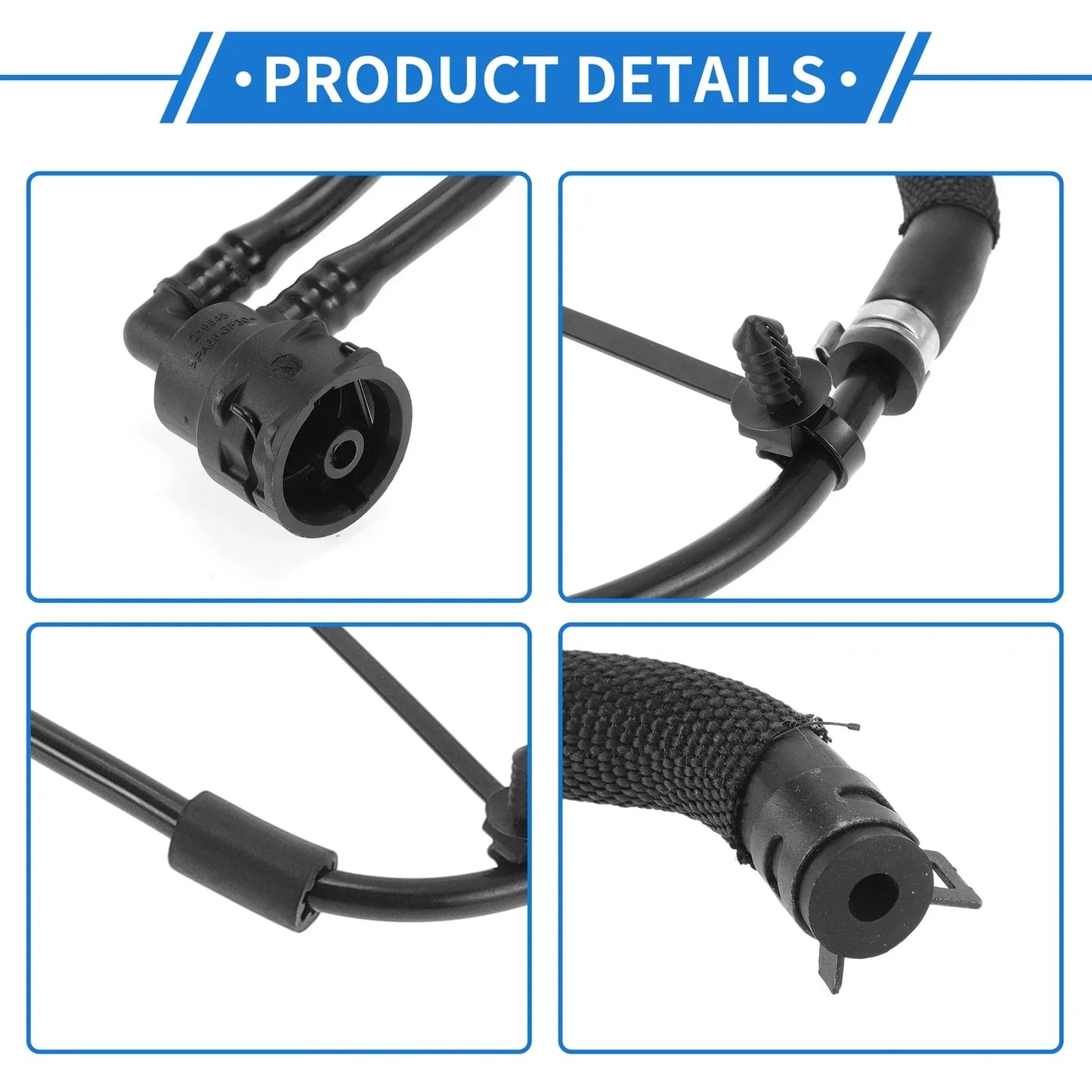 Engine Coolant Overflow Hose for Mercedes-Benz C300, C350e (2015-2018)