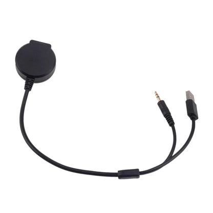USB Cable & 3.5mm AUX to USB Bluetooth Music Adapter for BMW Mini Cooper