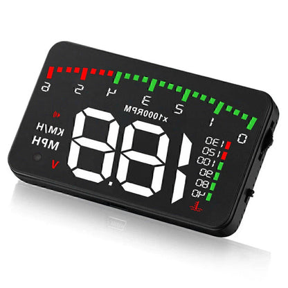 3.5" HUD Head Up Display OBD II Speedometer for A900