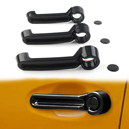 6 x Exterior Door Handle Tailgate Cover Trim for Jeep Wrangler JK (07-17)