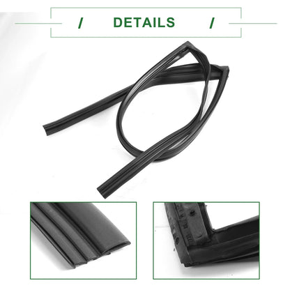 Rear Left Door Window Run Channel Seal Strip for Honda Accord (2003-2007)
