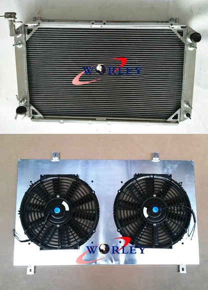 4Row Radiator & Shroud for Nissan Patrol Safari GQ Y60 (1988-1997)
