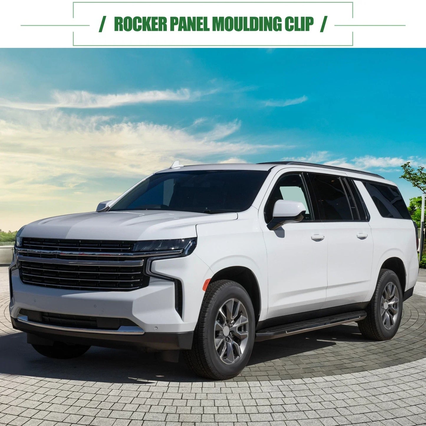 100pcs Rocker Panel Clips for Chevrolet Avalanche (2007-2013)