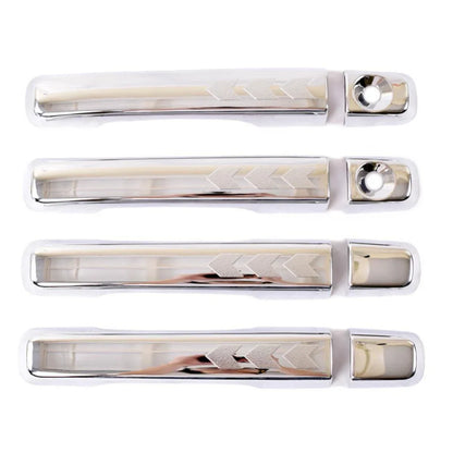 Door Handle Cover Trim Chrome Set 4 Fits Isuzu D-Max MU-X UTE Pickup 2011-15 D05