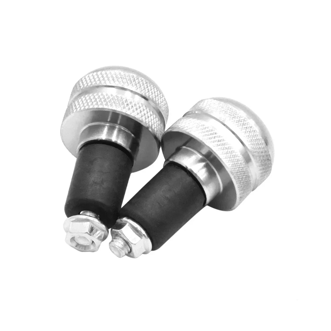 17mm Aluminum Alloy Motorcycle End Caps (2pcs) for Honda