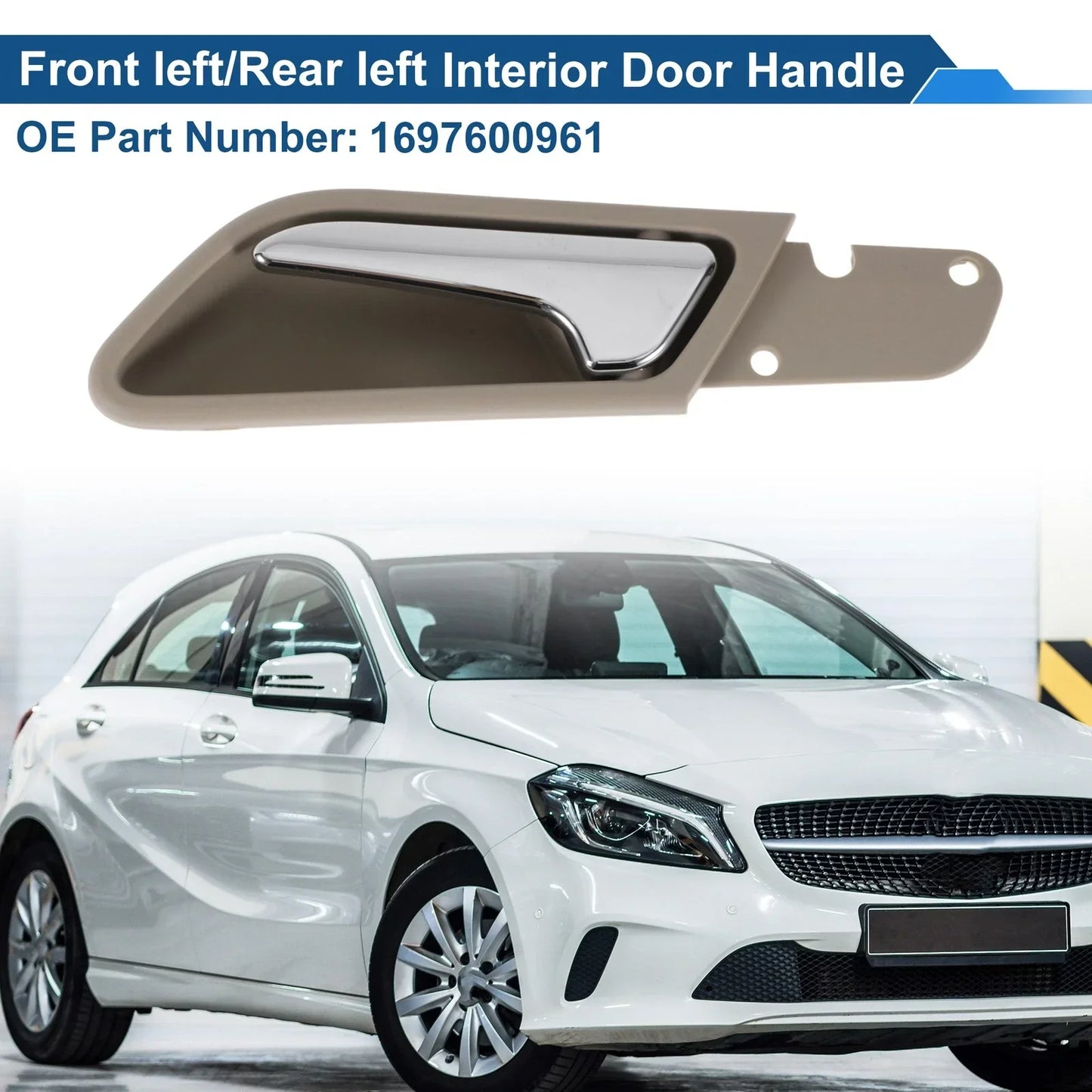 Front Passenger Side Interior Door Handle for Mercedes-Benz A180 (2005-2012)
