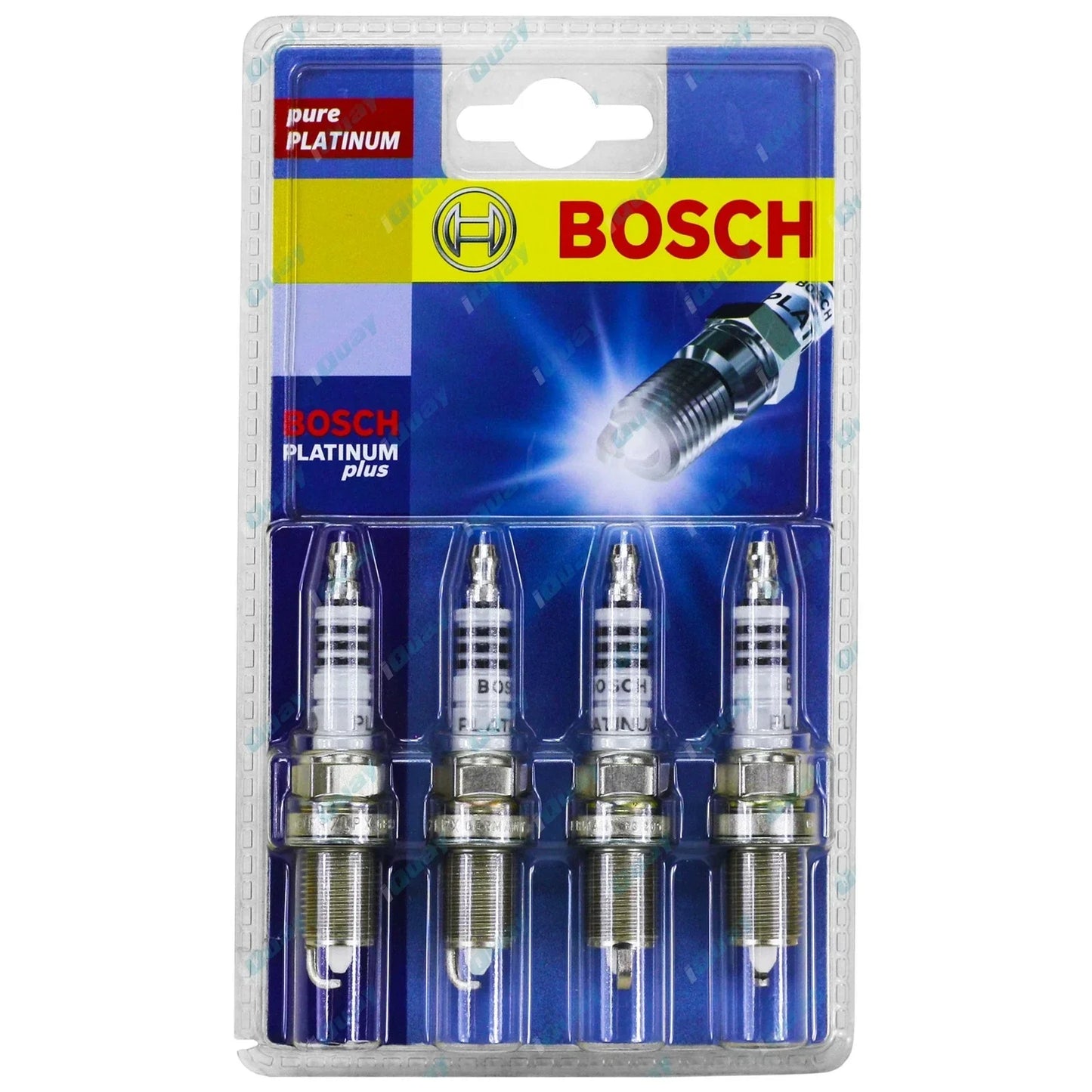 Set of 4 Bosch Platinum Spark Plugs for Celica ST162 4cyl 3S-FE 2.0L 1986~1989