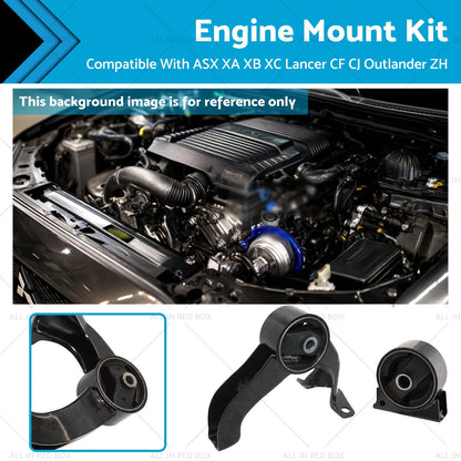 Engine Mount Kit for Mitsubishi Lancer, ASX, Outlander