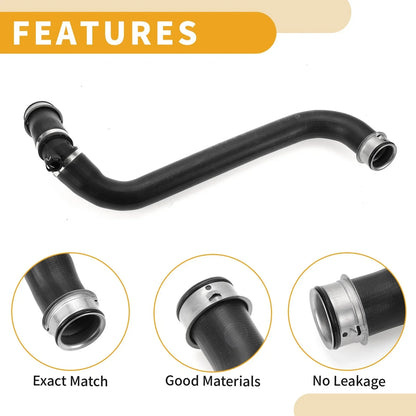 Radiator Hose for Mercedes Benz S211 W211 E350 2006-2009 2 x Rubber