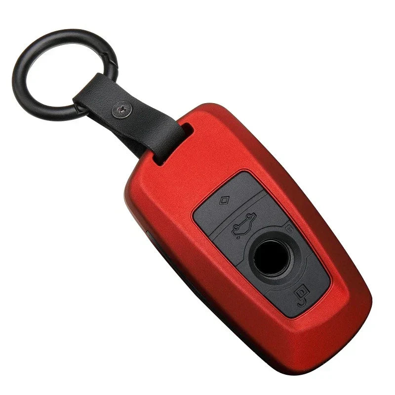3 Button Key Fob Cover Protector Red for BMW 1 3 4 5 6 7 Series