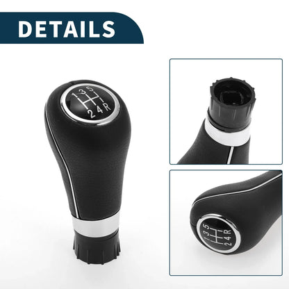 5 Speed Gear Shift Knob for Mercedes-Benz A Class W169 2004-2012 Faux Leather