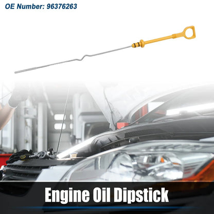 Engine Oil Level Indicator Dipstick for Chevrolet Aveo (2004-2008) Yellow