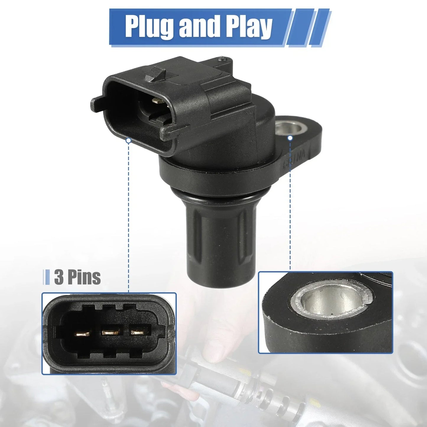 2 x Engine Camshaft Position Sensors for Mercedes E CL ML G GL S SLK Class
