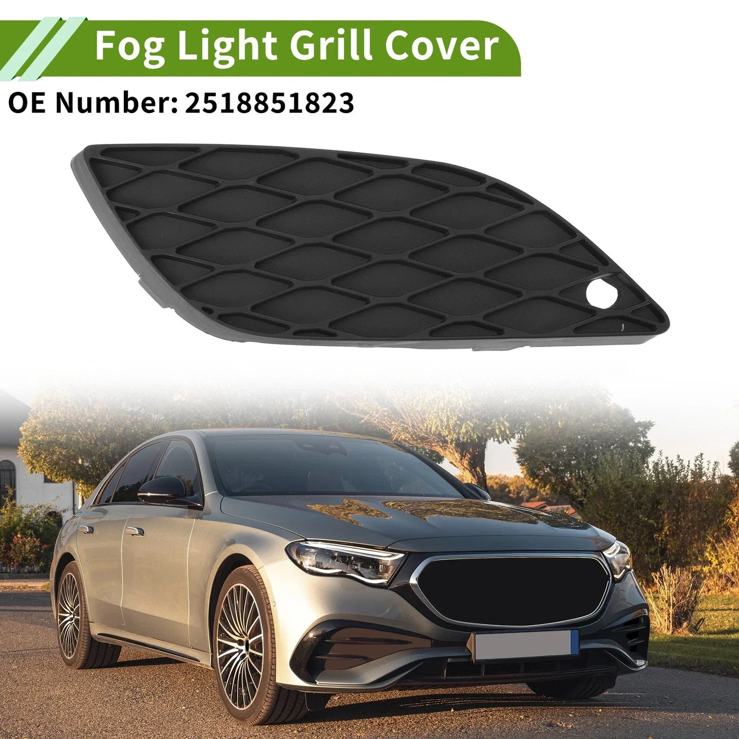 Front Right Fog Light Grill for Mercedes Benz W251 (2005-2010)