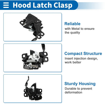 Hood Latch Assembly for Honda Fit (2015-2020) 1 x Pcs