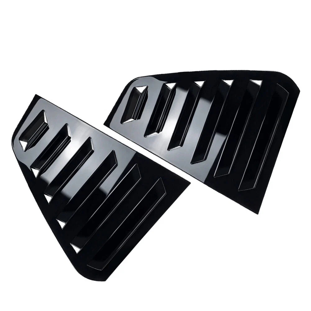 Rear Window Side Vent Shutter Louvers for VW Golf MK7 MK7.5 (2014-2019)