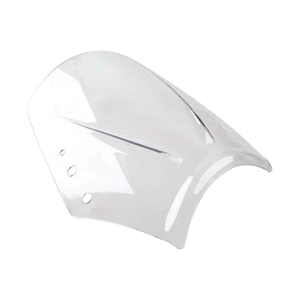 Clear Motorcycle Windshield Deflector for Universal Fit