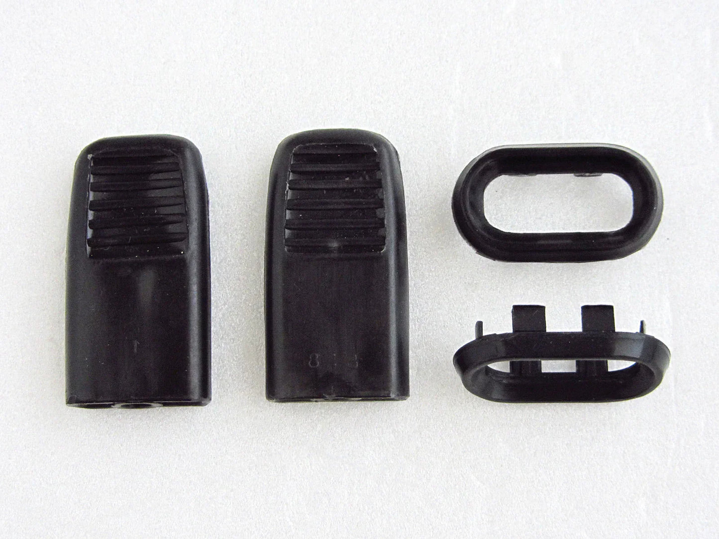 Isuzu KB KBZ Holden Rodeo 2 x Black Door Lock Knobs & Surrounds