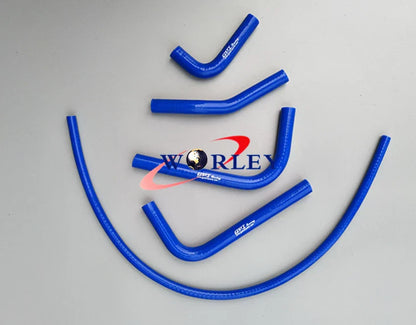 Silicone Radiator Hose for Kawasaki KX250F KX 250F KXF250 (2017) - Blue