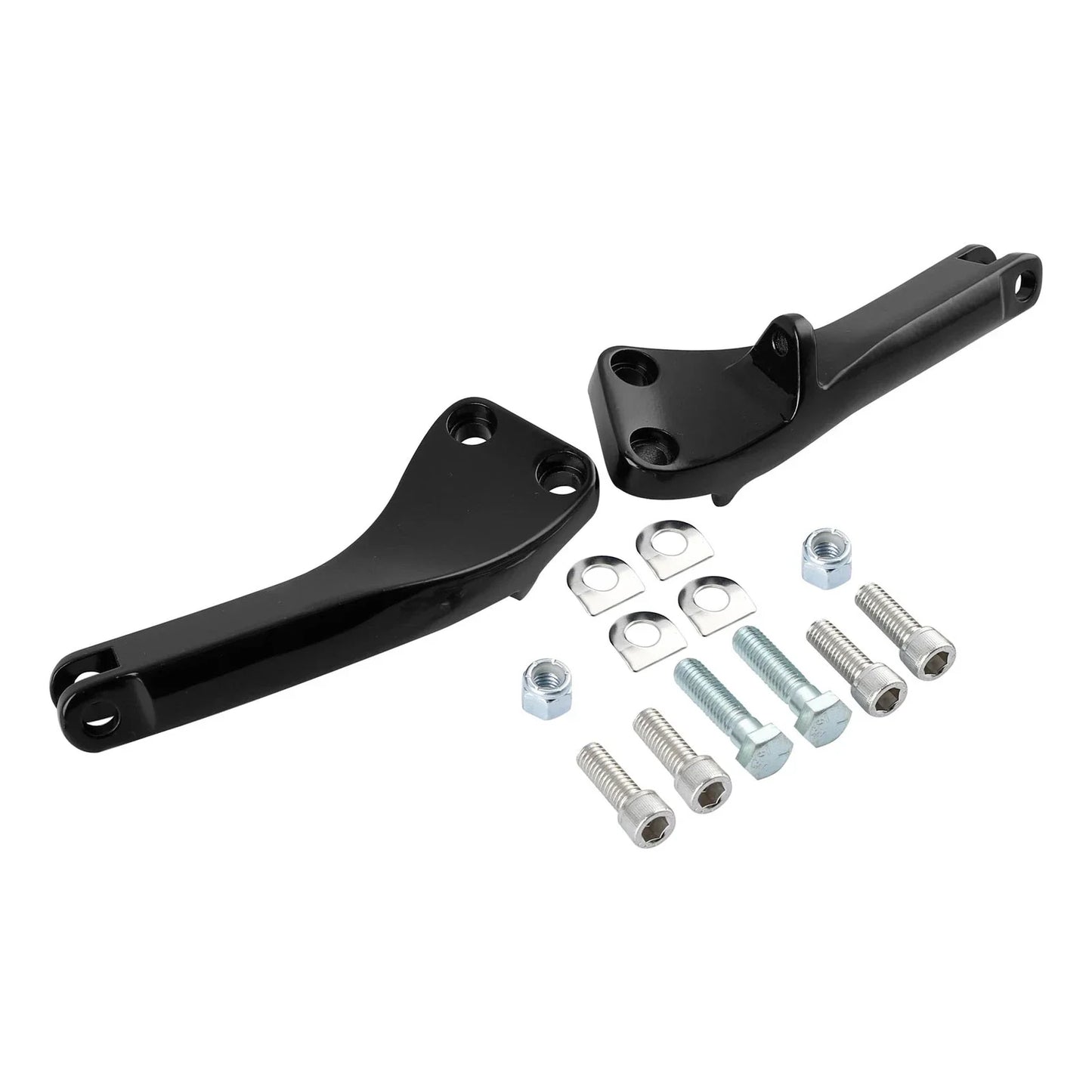 Passenger Foot Peg Mount Brackets for Harley Dyna FXDF FXDL FXDC FXDWG (2006-2017)