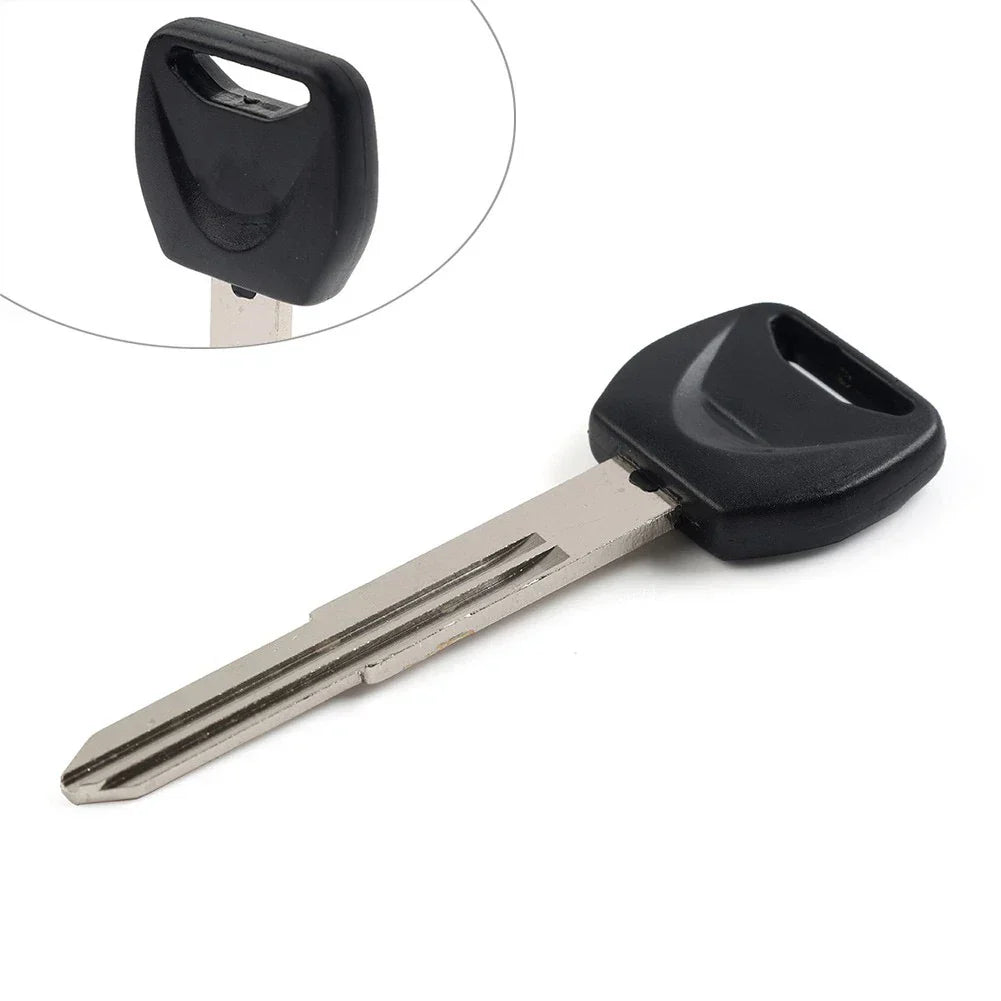 Black Uncut Blade Blank Key for Honda FAZE 250, SILVER WING 400/600 (2001-2010)