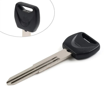 Black Uncut Blade Blank Key for Honda FAZE 250, SILVER WING 400/600 (2001-2010)
