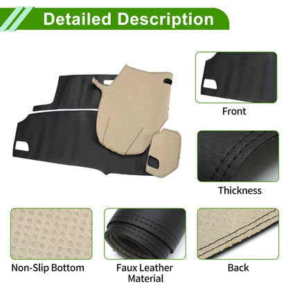 Dashboard Cover Mat for Lexus RX350 (2016-2019) - Black Dash Carpet