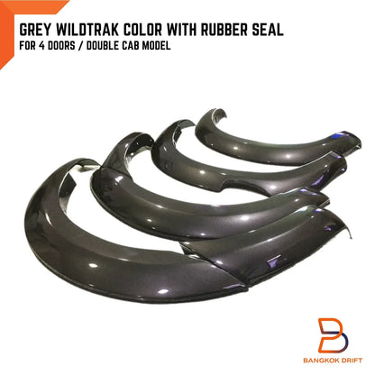 Fender Flares for Ford Ranger PX2 Ute 2015-2018 with Rubber Seal