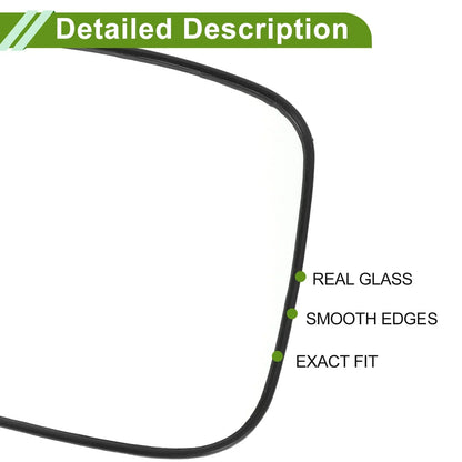 Left Side Mirror Glass for Hyundai Sonata (2011-2014)