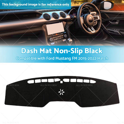 Dashboard Cover for Ford Mustang FM (2015-2022) Black