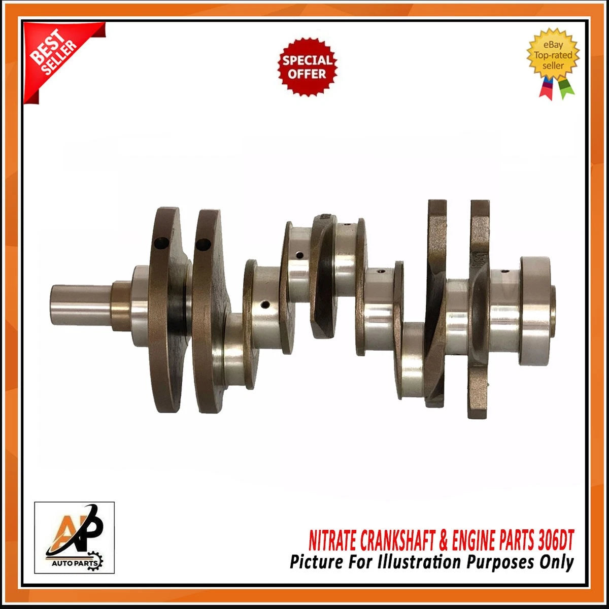 Crankshaft Engine Rebuild Kit for Land Rover Range Rover 3.0 306DT (2010–2013)