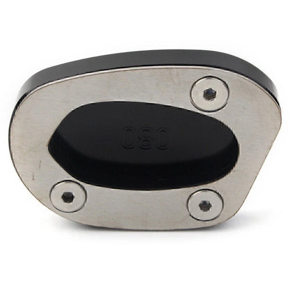 Black Kickstand Enlarger Plate for Triumph Speed Twin 1200 (2019-2021)