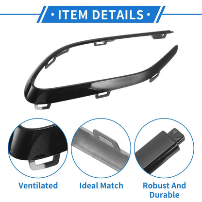 Rear Left Bumper Grille Trim for Mercedes-Benz W118 CLA (2020-2023)