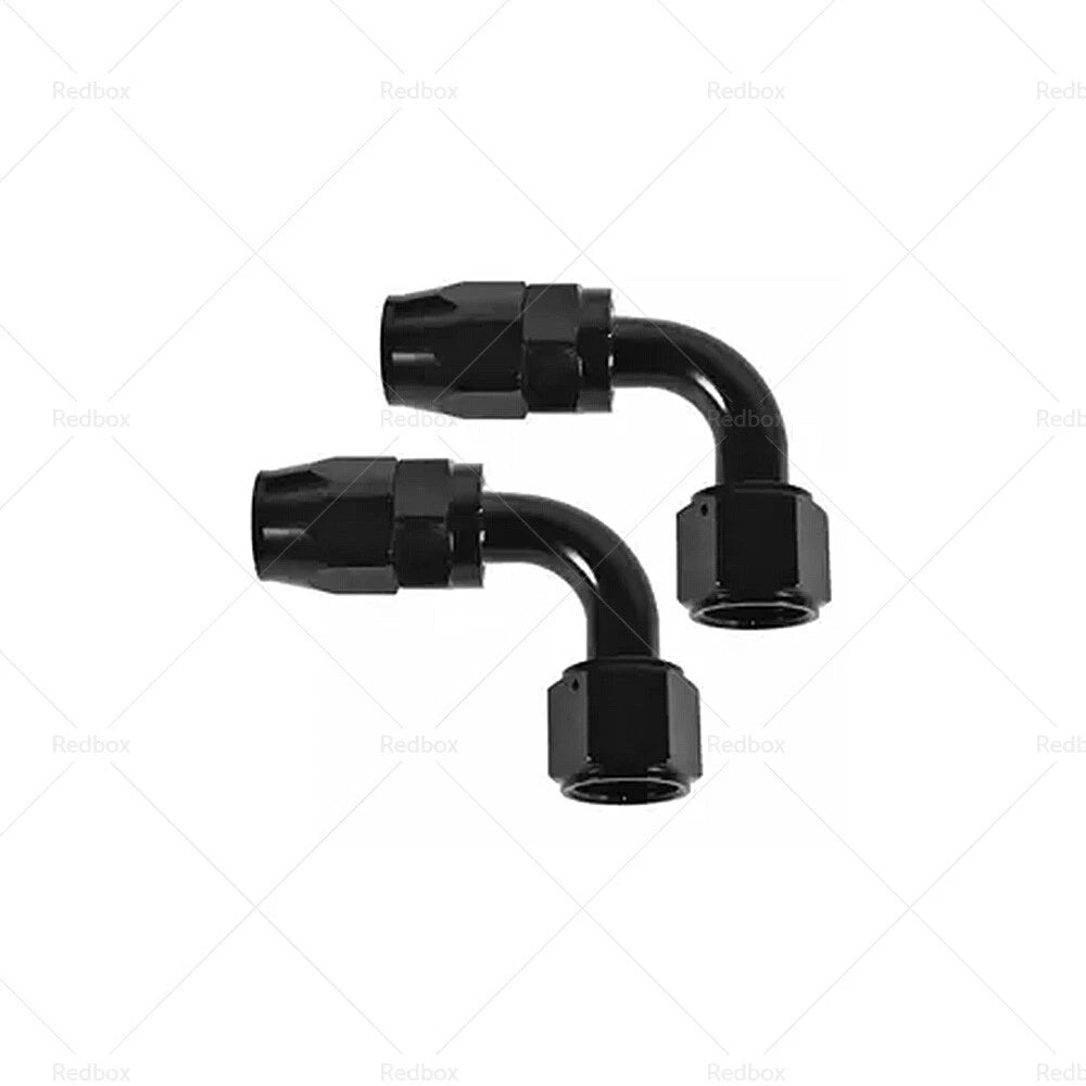 AN10 10 AN 90° Swivel Fast Flow Oil Fuel Hose End Fitting Adaptor